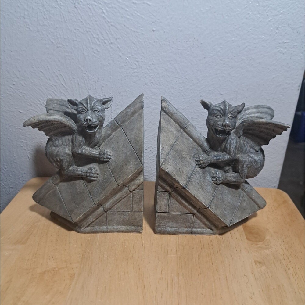 Gargoyle Sculptural Bookends